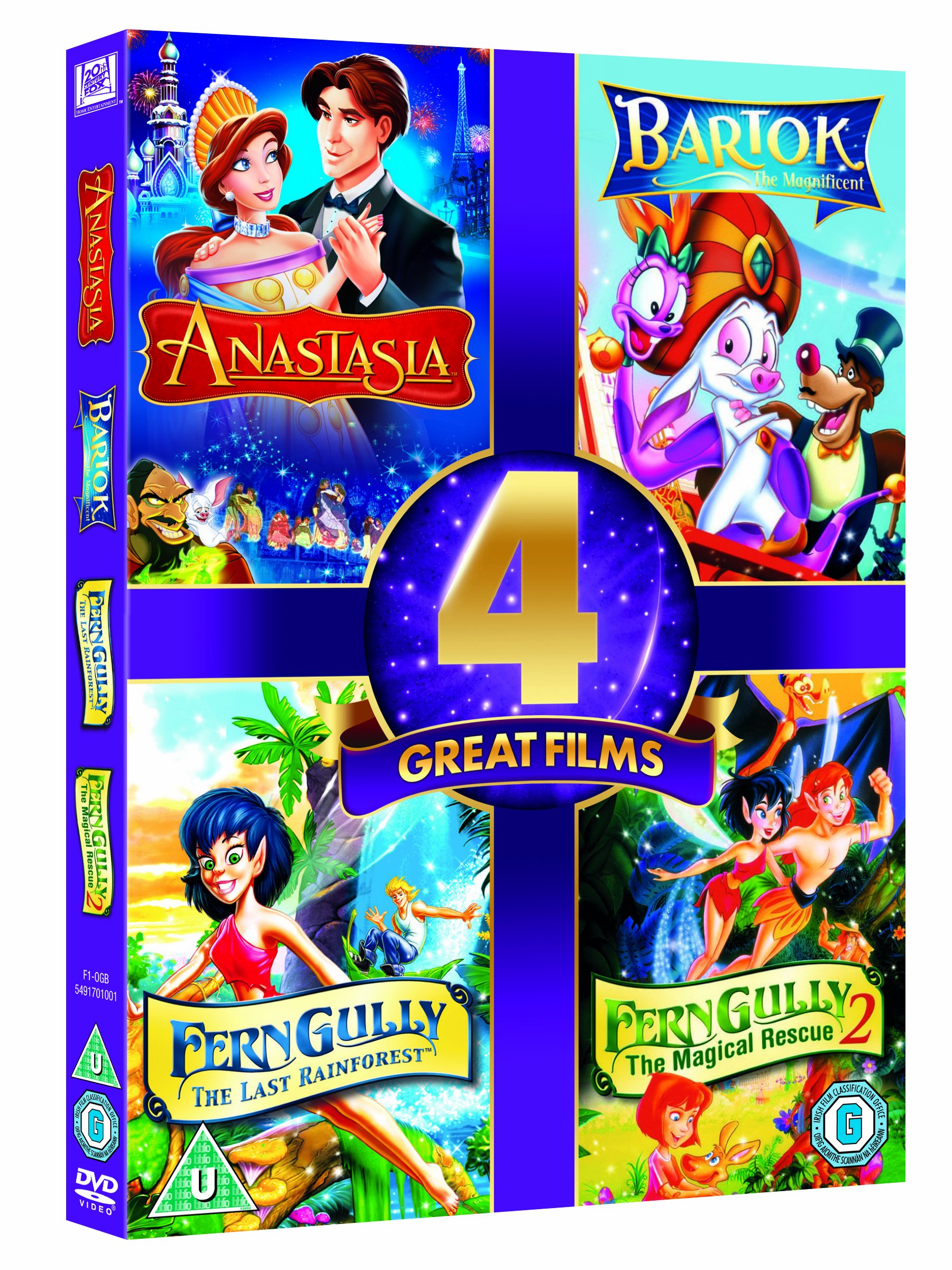Amazon.com: Anastasia/ Bartok the Magnificent / Ferngully